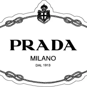 Prada Logo vinyl sticker