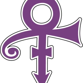 Prince Purple Rain Logo vinyl sticker