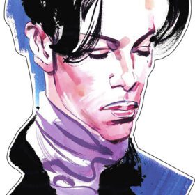 Prince Purple Rain Tribute RIP Legend vinyl sticker