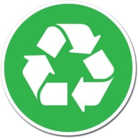 Recycle Sign Wall Window Car Vinyl Sticker Decal