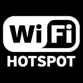 Restaurant Caffe Tabern wifi HOT SPOT Sign Cutout Vinyl Decal.JPG