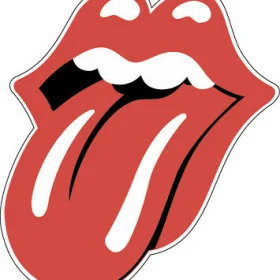Rolling Stones Famous Rock Group Lips vinyl sticker