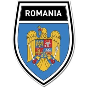 Romania Shield Coat of Arms Emblem Wall Window Car Sticker Decal