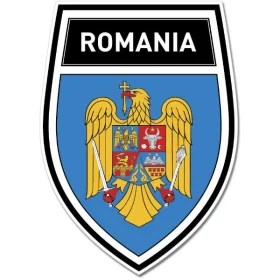 Romania Shield Coat of Arms Emblem Wall Window Car Sticker Decal