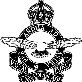 Royal Canadian Air Force vinyl sticker
