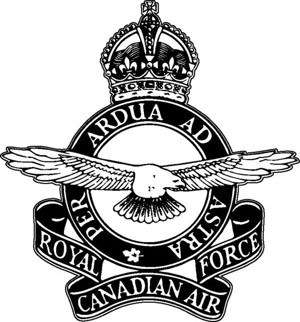 Royal Canadian Air Force vinyl sticker