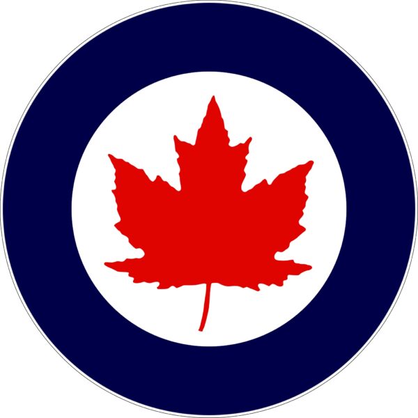 Royal Canadian Air Force vinyl sticker