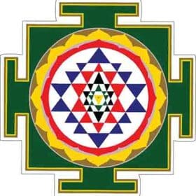 SHRI-JANTRA Vinyl Sticker