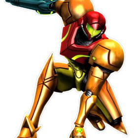 Samus Crouch vinyl sticker