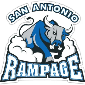 San Antonio Rampage AHL Hockey vinyl sticker