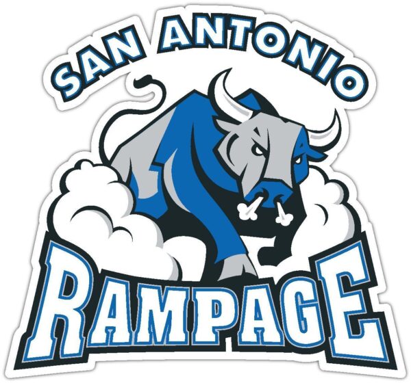 San Antonio Rampage AHL Hockey vinyl sticker