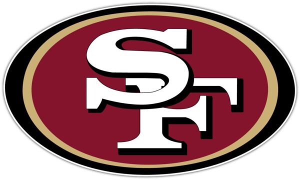 San Francisco 49ers NFL Football Logo vinyl sticker