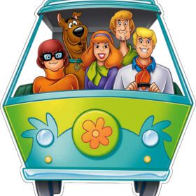 Scooby And Gang By Captain Jack vinyl sticker printed vinyl decal