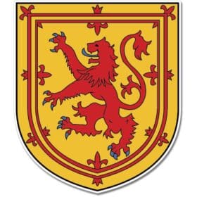 Scotland Coat of Arms Emblem Wall Window Car Sticker Decal