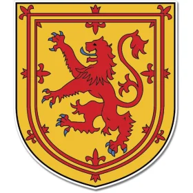 Scotland Coat of Arms Emblem Wall Window Car Sticker Decal