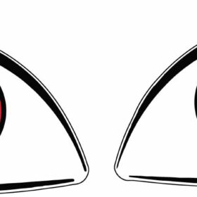 Sharingan Mangekyou Eyes vinyl sticker
