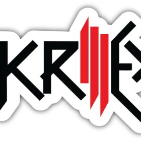 Skrillex EDM Music vinyl sticker