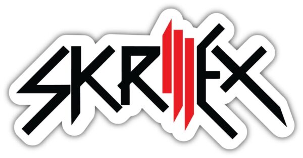 Skrillex EDM Music vinyl sticker