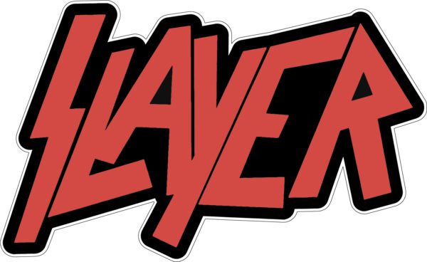 Slayer Music Band Logo vinyl sticker
