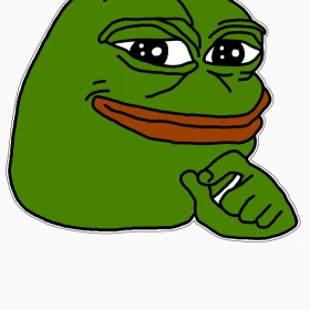 Smug Pepe Sticker