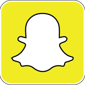Snapchat Logo vinyl sticker
