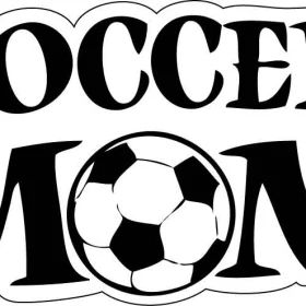 Soccer Mom 1 vinyl sticker