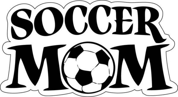 Soccer Mom 1 vinyl sticker