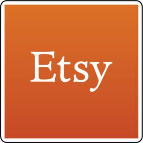 Social Media Etsy vinyl sticker