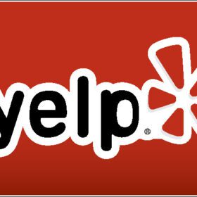 Social Media Yelp vinyl sticker
