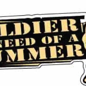 Soldier In Need Of Hummer vinyl sticker