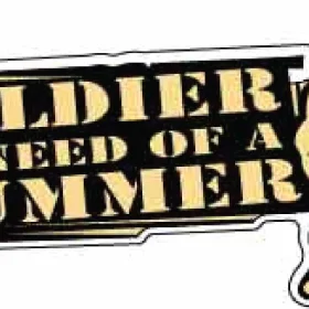 Soldier In Need Of Hummer vinyl sticker