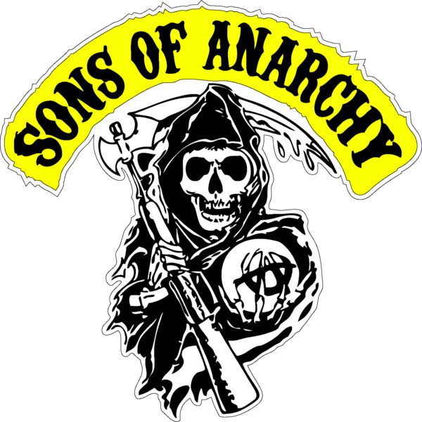 Sons Of Anarchy vinyl sticker