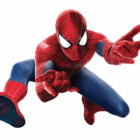Spider Man Jumping 1 vinyl sticker