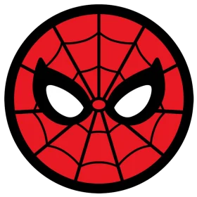 Spiderman Round Logo vinyl sticker