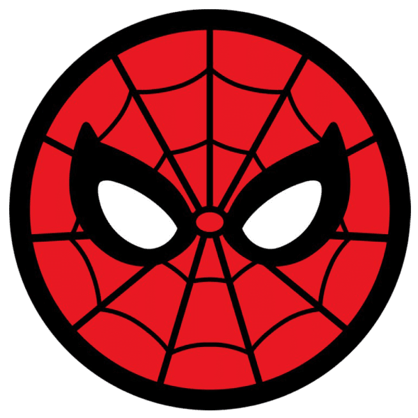 Spiderman Round Logo vinyl sticker