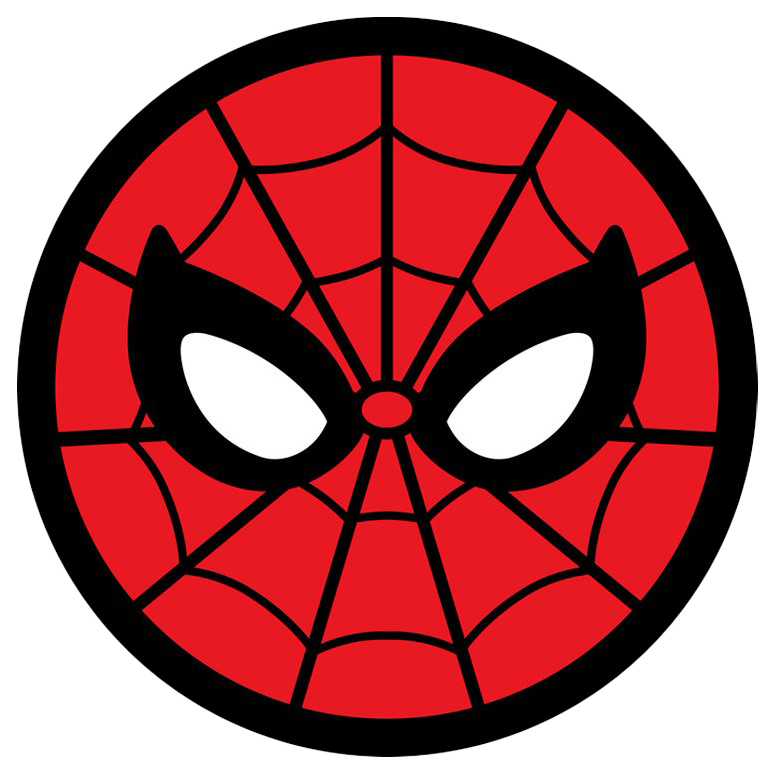 Spiderman Round Logo Vinyl Sticker Printed Vinyl Decal Ag Design