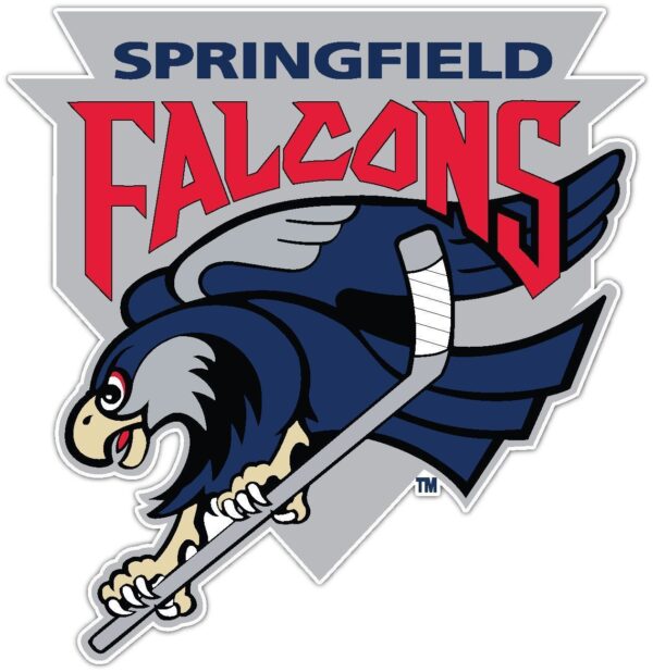 Springfield Falcons vinyl sticker