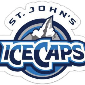 St. Johns Icecaps AHL Hockey vinyl sticker