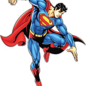 Superman Truth Justice American Handsome Flying Hero Vinyl Sticker