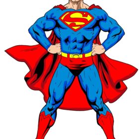 Superman vinyl sticker