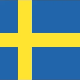 Sweden Standard Flag Wall Window Car Vinyl Sticker