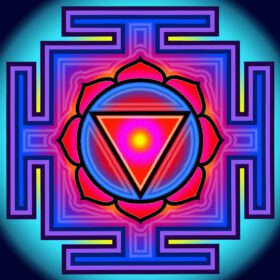 Goddess Tara Sacred Geometric Spiritual Hindu Tantra Protective Meditation Altar Religious vinyl sticker