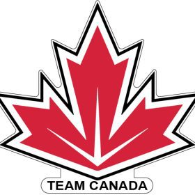 Team Canada Ice Hockey Team Spirit Logo National Symbol Emblem Maple Leaf Sports Collectible vinyl sticker