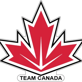 Team Canada Ice Hockey Team Spirit Logo National Symbol Emblem Maple Leaf Sports Collectible vinyl sticker