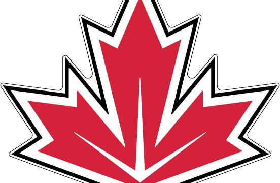 Team Canada Ice Hockey Team Spirit Logo National Symbol Emblem Maple Leaf Sports Collectible vinyl sticker