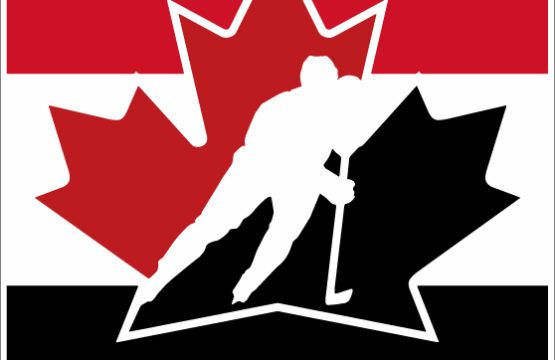 Team Canada Ice Hockey Sport vinyl sticker / printed decal / label / autocollant / wall poster