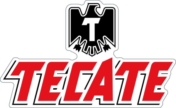 Tecate Beer Logo Alcohol Label vinyl sticker