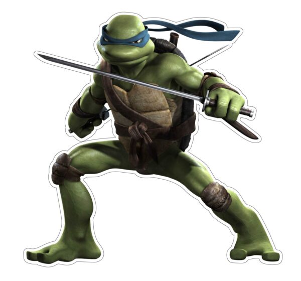 Teenage Mutant Ninja Turtles Leonardo vinyl sticker