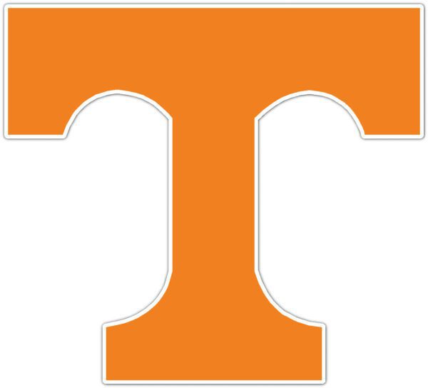 Tennessee Volunteers 2 NCAA Logo vinyl sticker