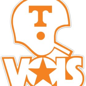 Tennessee Volunteers 4 NCAA vinyl sticker